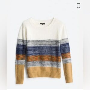 FATE Formosa Color Block Fuzzy Pullover